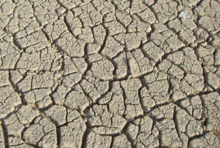 Dry soil