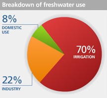 Global water use