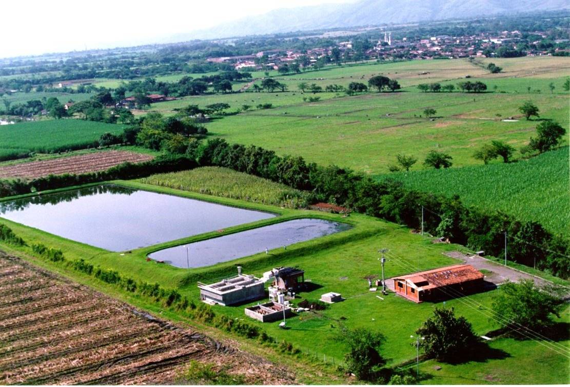 Aerial view, Ginebra WSP
